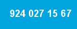 924 027 15 67